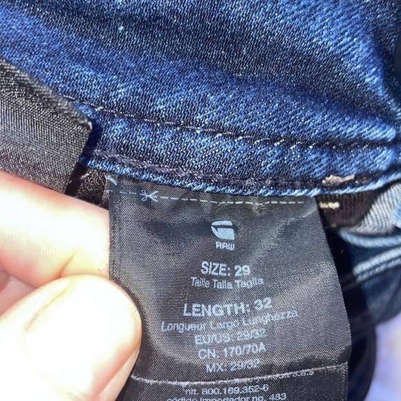 G-Star Raw Distressed Lynn Skinny, Size 29x32 - Picture 12 of 15